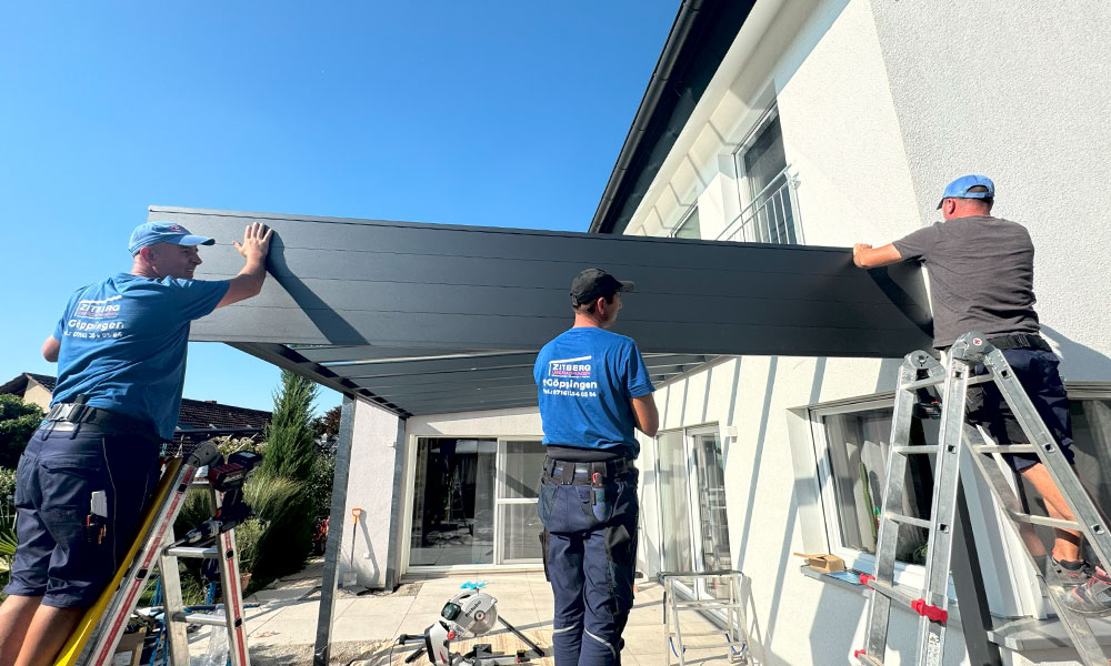 Zitberg-Aufbau-einer-Terrassenüberdachung Leistungen